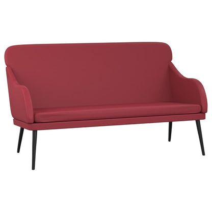 Lavice Vínová 110 X 76 X 80 Cm Umělá Kůže