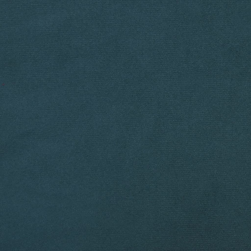 Křeslo Modré 63 X 76 X 80 Cm Samet