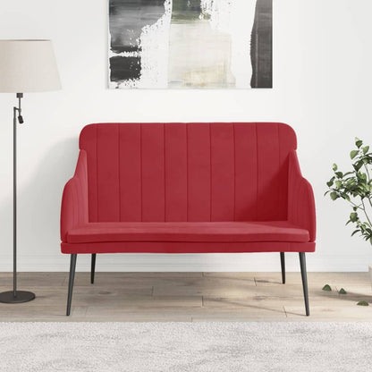 Lavice Vínová 110 X 76 X 80 Cm Samet