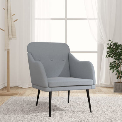 Křeslo Tmavě Šedé 63 X 76 X 80 Cm Textil
