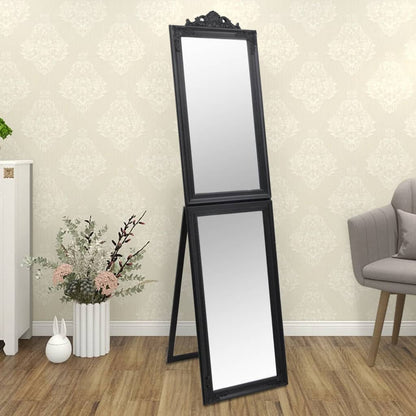 Volně Stojící Zrcadlo Stříbrné 50 X 200 Cm