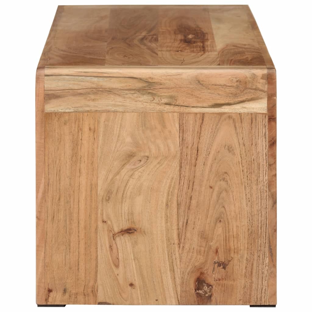 Tv Stolek 110 X 33 X 33 Cm Masivní Akáciové Dřevo