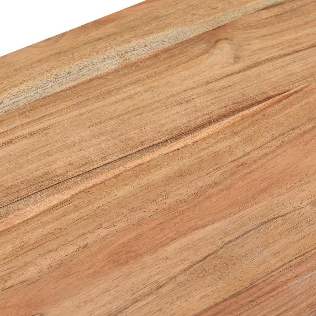 Konzolový Stolek 110 X 30 X 76 Cm Masivní Akáciové Dřevo