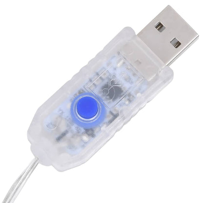 Vánoční Sobi 6 Ks Bílí Studené Bílé Led Diody Síťovina