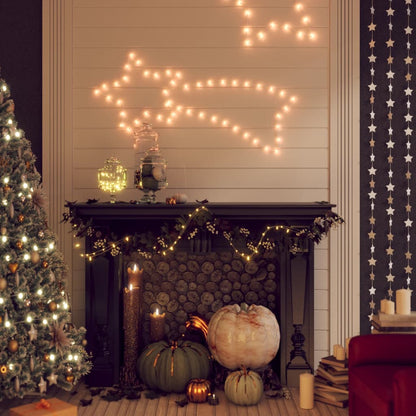 Vánoční Komety Se 48 Teplými Bílými Led 2 Ks 65 X 28 Cm