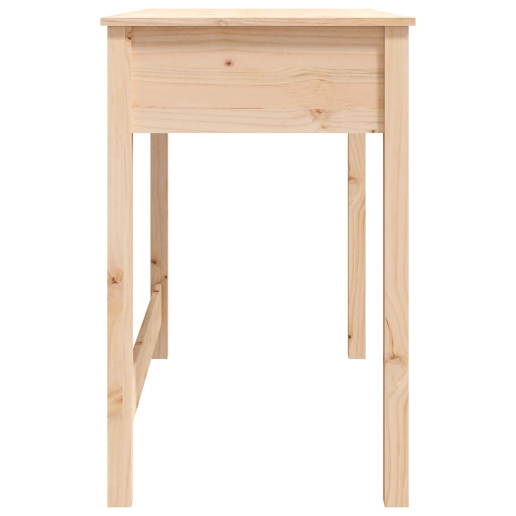 Psací Stůl Se Zásuvkami 100 X 50 X 78 Cm Masivní Borové Dřevo
