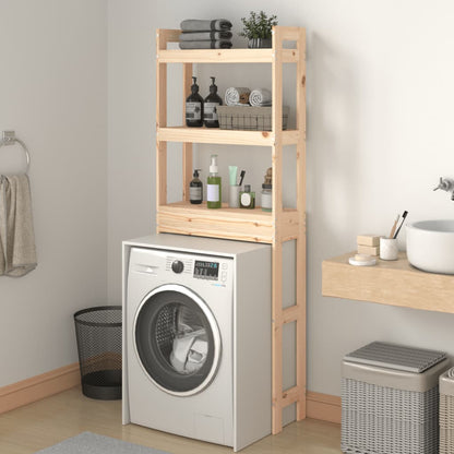 Toaletní Regál 63 X 26 X 171 Cm Masivní Borové Dřevo