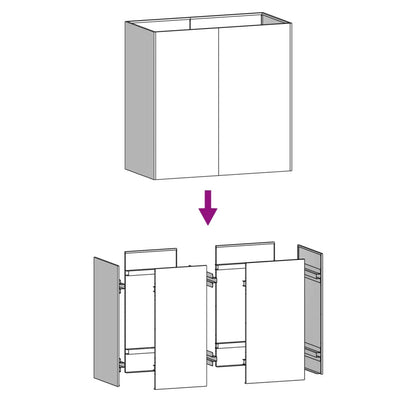Nástěnné Čelo Postele Šedé 108 X 3 X 60 Cm Masivní Borové Dřevo Šedá