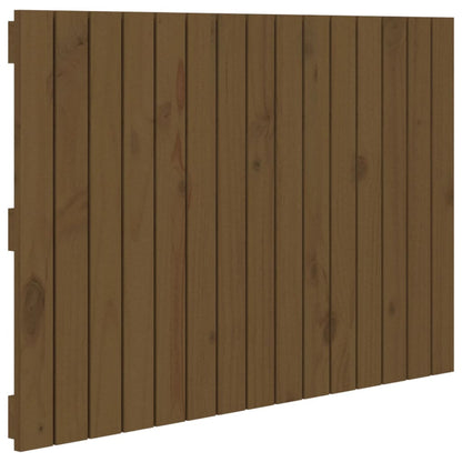 Nástěnné Čelo Postele Medově Hnědé 95,5X3X60 Cm Borové Dřevo Medová Hnědá