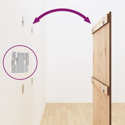 Nástěnné Čelo Postele Medově Hnědé 95,5X3X110 Cm Borové Dřevo Medová Hnědá