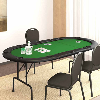 Skládací Deska Na Poker Pro 10 Hráčů 207 X 106 X 76 Cm
