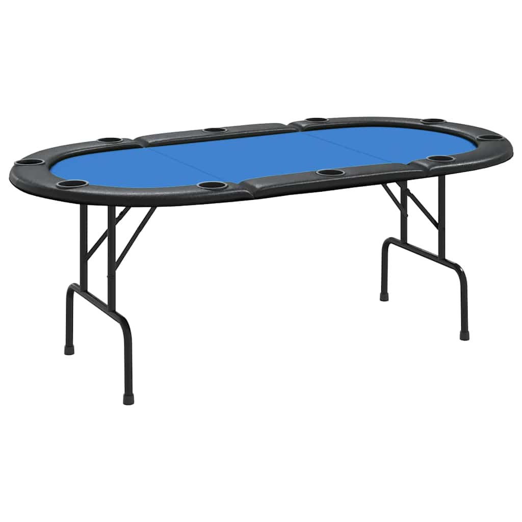 Skládací Deska Na Poker Pro 10 Hráčů 207 X 106 X 76 Cm