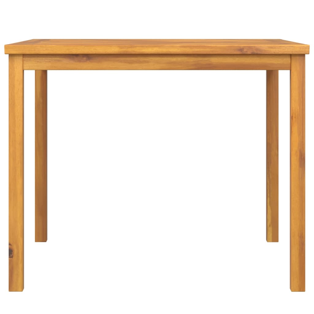 Zahradní Jídelní Stůl 90 X 90 X 74 Cm Masivní Akáciové Dřevo