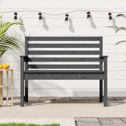 Zahradní Lavice Medově Hnědá 109X48X91,5 Cm Masivní Borovice
