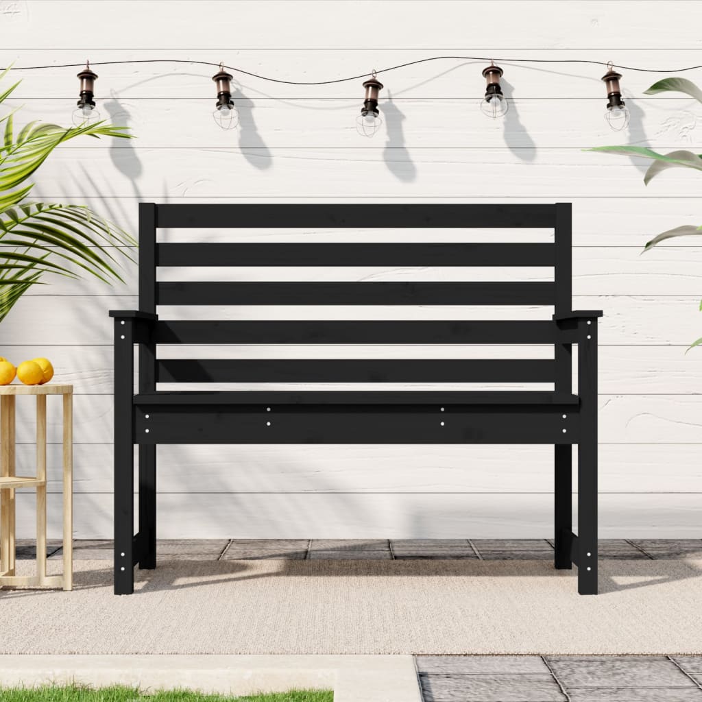 Zahradní Lavice Medově Hnědá 109X48X91,5 Cm Masivní Borovice