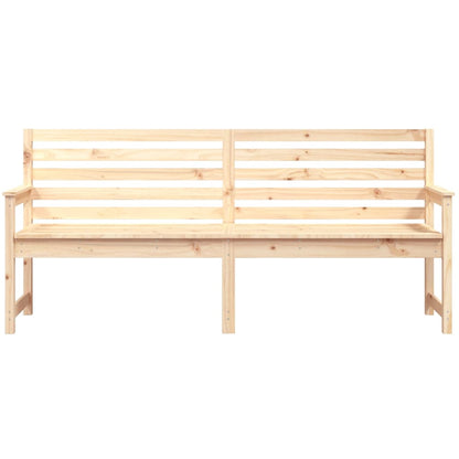 Zahradní Lavice 203,5 X 48 X 91,5 Cm Masivní Borové Dřevo