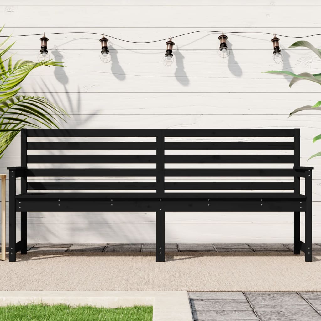 Zahradní Lavice Medově Hnědá 109X48X91,5 Cm Masivní Borovice