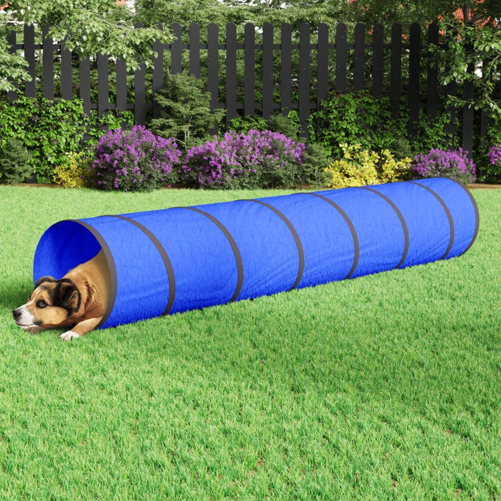 Psí Tunel Modrý Polyester