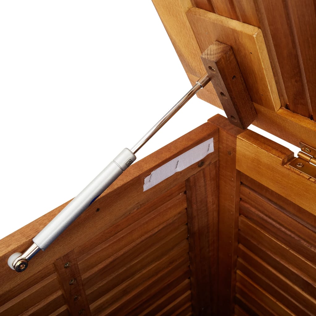 Zahradní Úložný Box Masivní Akáciové Dřevo