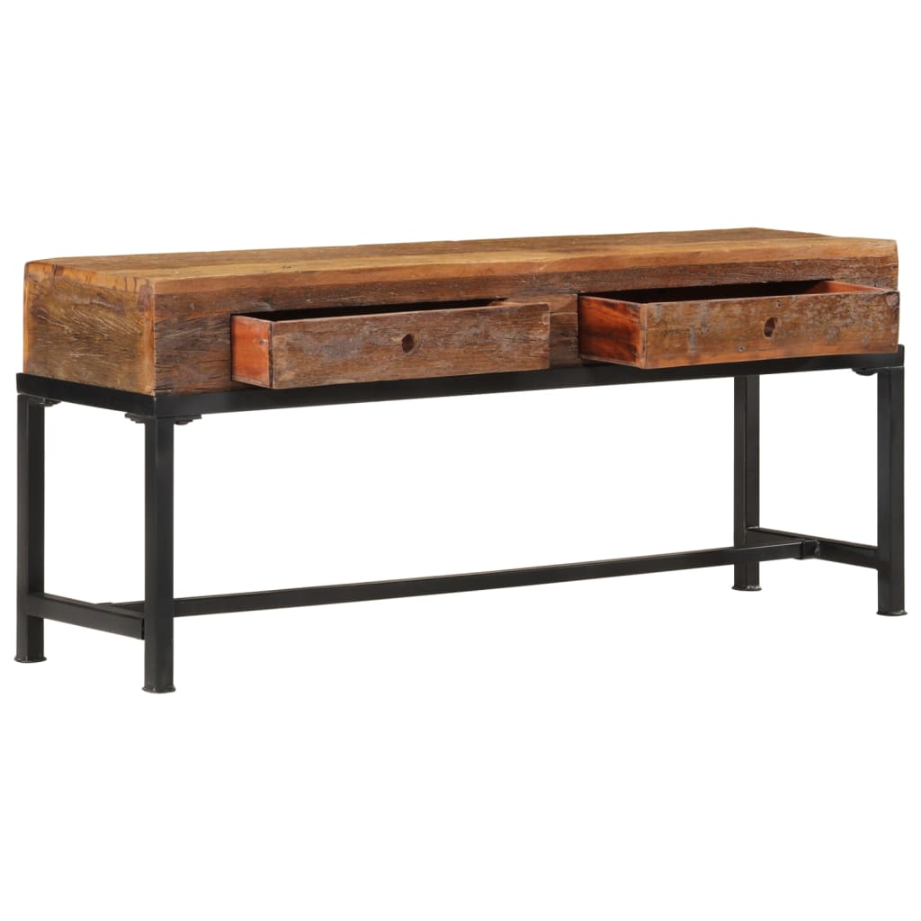 Tv Skříňka 110 X 30 X 46 Cm Masivní Recyklované Dřevo