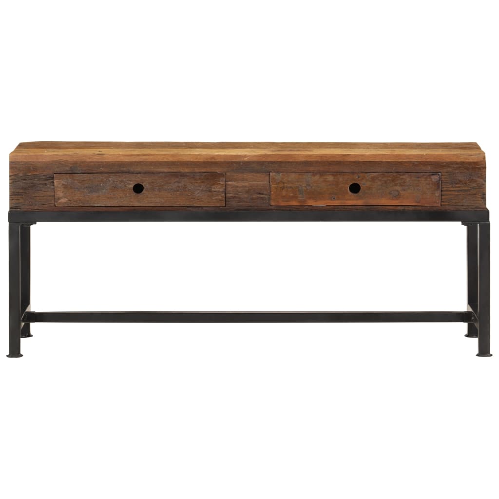 Tv Skříňka 110 X 30 X 46 Cm Masivní Recyklované Dřevo