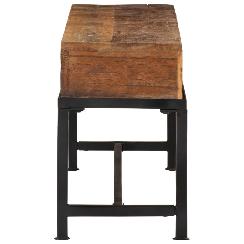 Tv Skříňka 110 X 30 X 46 Cm Masivní Recyklované Dřevo