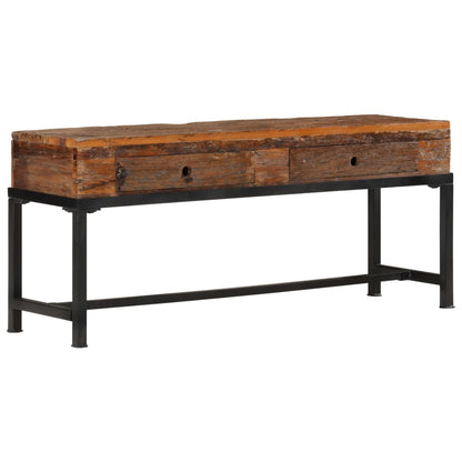 Tv Skříňka 110 X 30 X 46 Cm Masivní Recyklované Dřevo