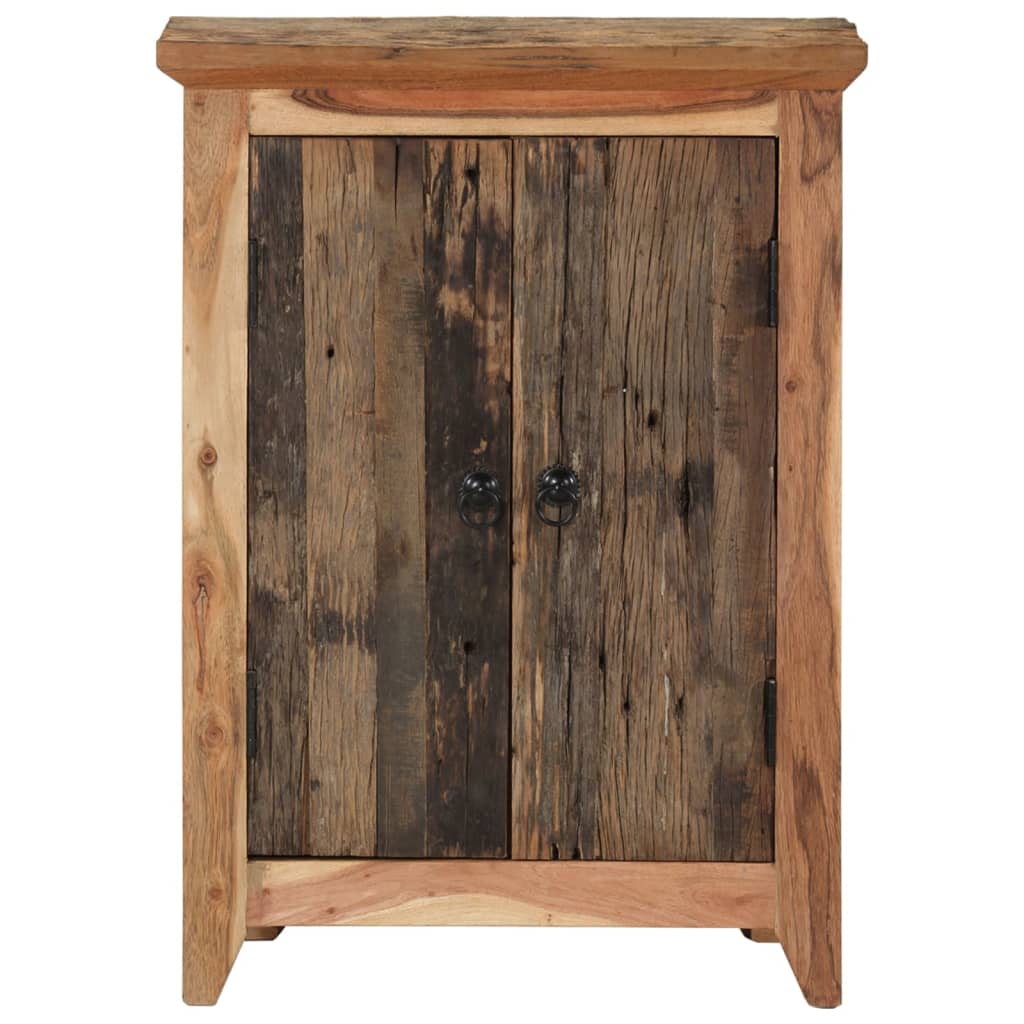 Příborník 55 X 33 X 75 Cm Masivní Akácie A Recyklované Dřevo