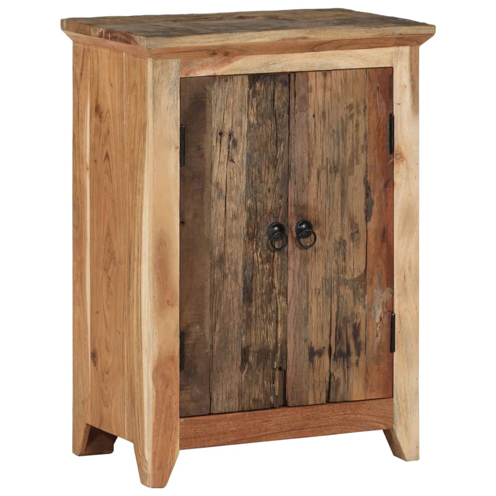Příborník 55 X 33 X 75 Cm Masivní Akácie A Recyklované Dřevo