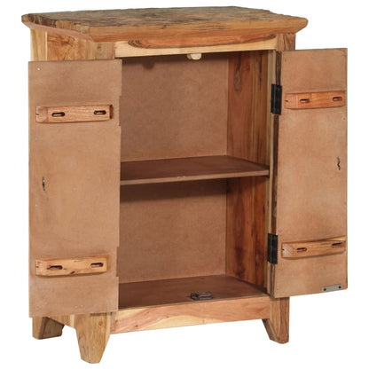 Příborník 55 X 33 X 75 Cm Masivní Akácie A Recyklované Dřevo