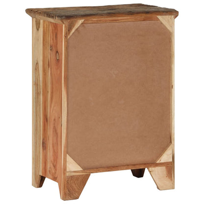 Příborník 55 X 33 X 75 Cm Masivní Akácie A Recyklované Dřevo