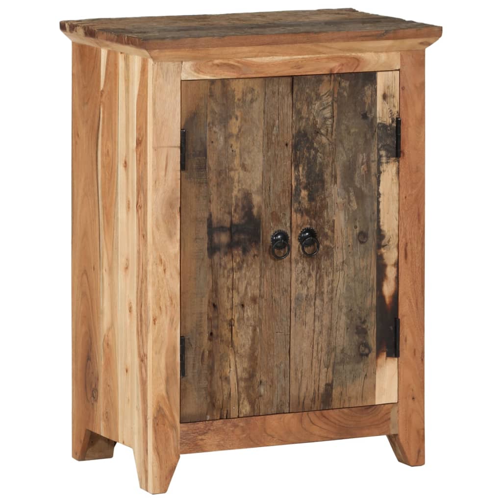 Příborník 55 X 33 X 75 Cm Masivní Akácie A Recyklované Dřevo