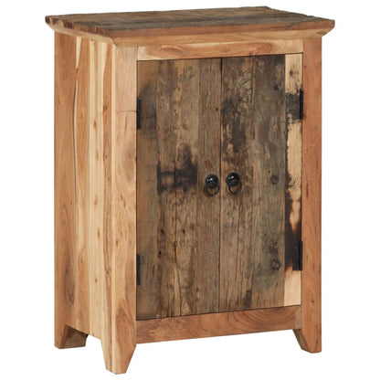 Příborník 55 X 33 X 75 Cm Masivní Akácie A Recyklované Dřevo