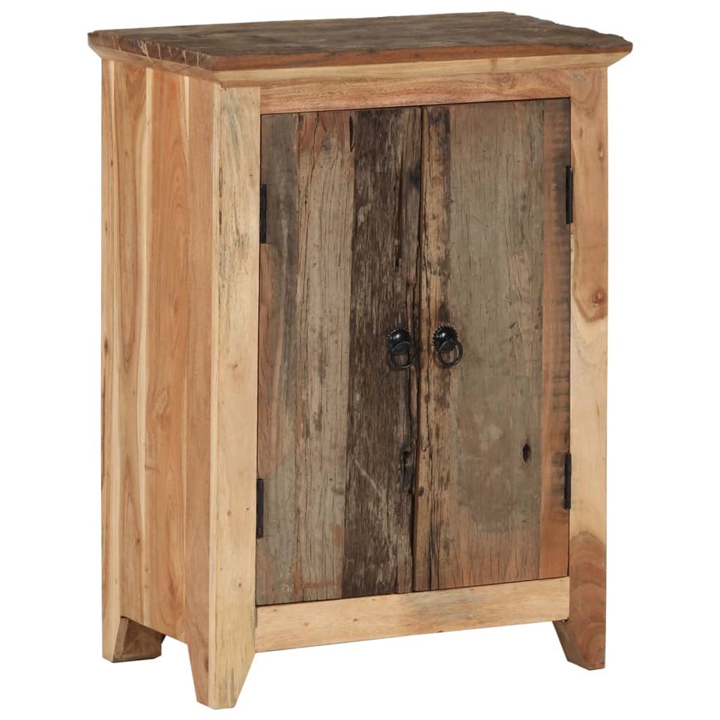 Příborník 55 X 33 X 75 Cm Masivní Akácie A Recyklované Dřevo