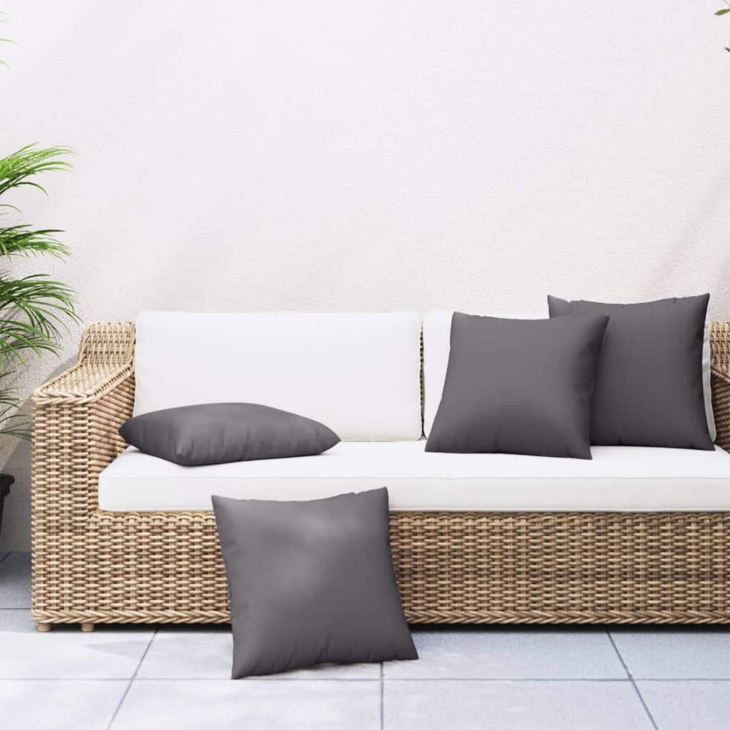 Dekorační Polštáře 4 Ks Vícebarevné Textil