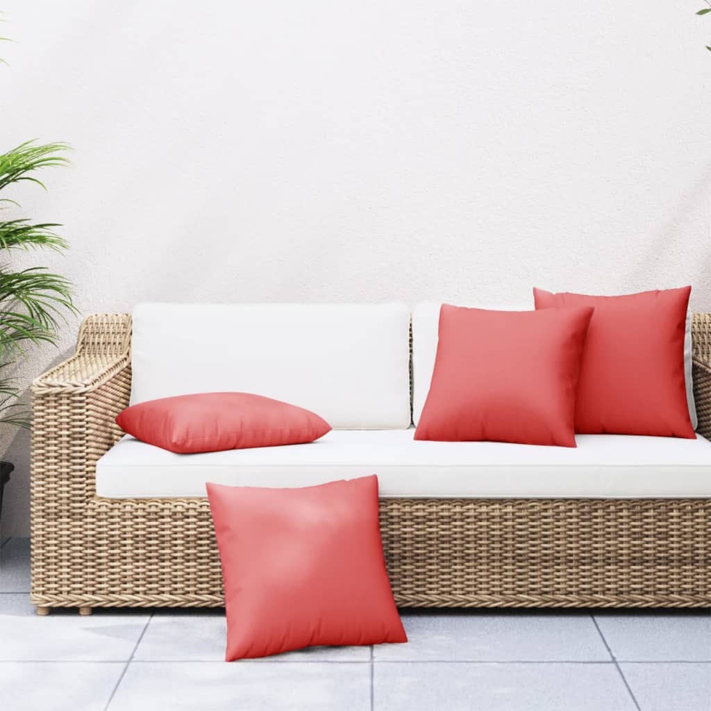 Dekorační Polštáře 4 Ks Vícebarevné Textil