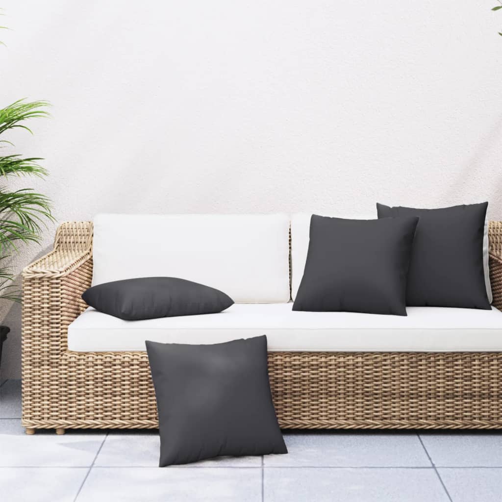 Dekorační Polštáře 4 Ks Vícebarevné Textil