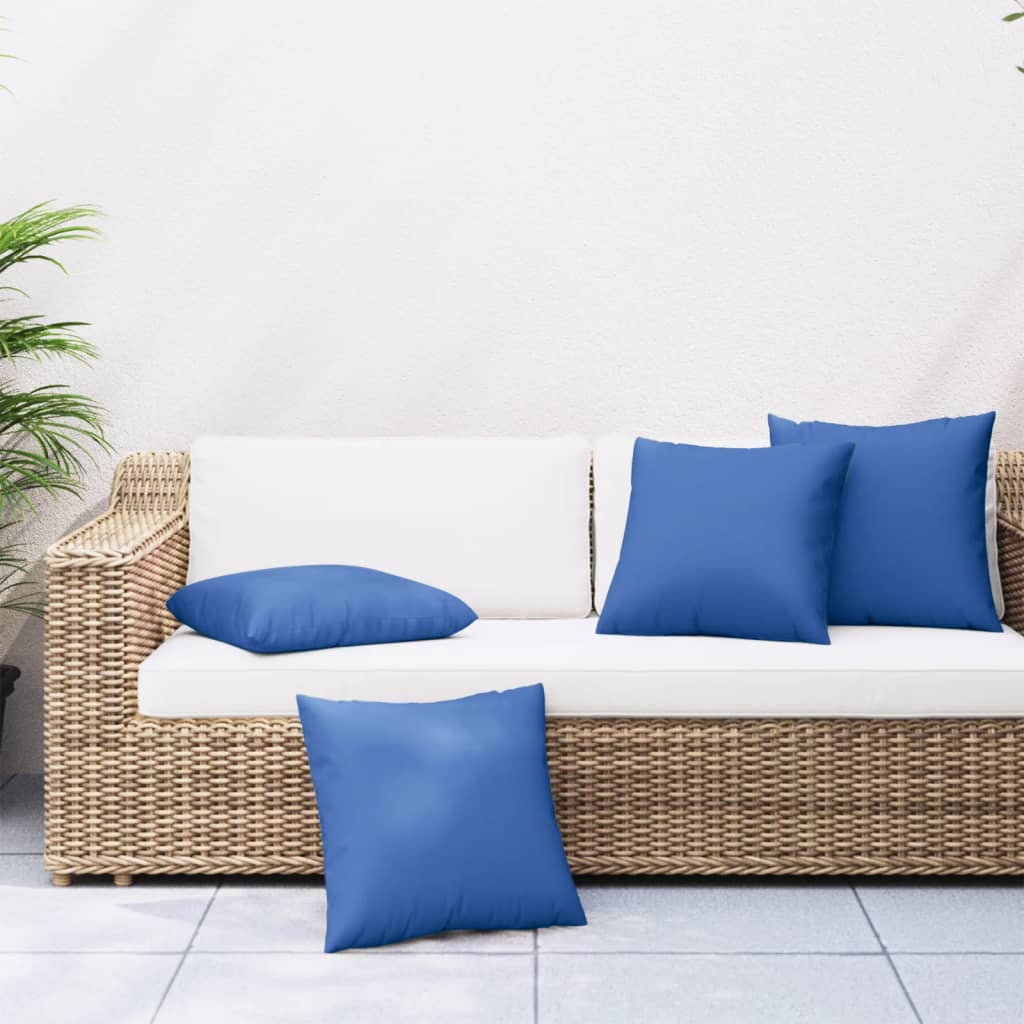 Dekorační Polštáře 4 Ks Vícebarevné Textil