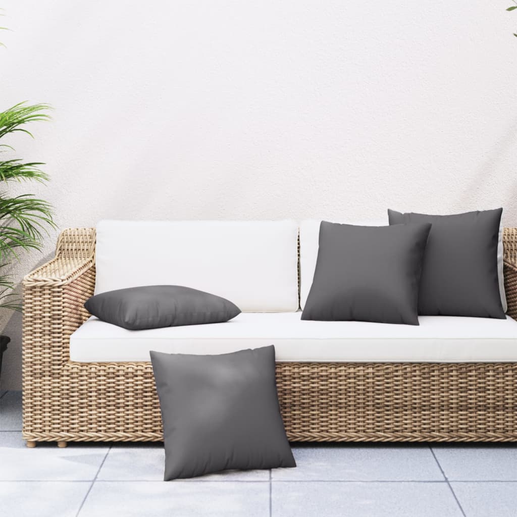 Dekorační Polštáře 4 Ks Vícebarevné Textil