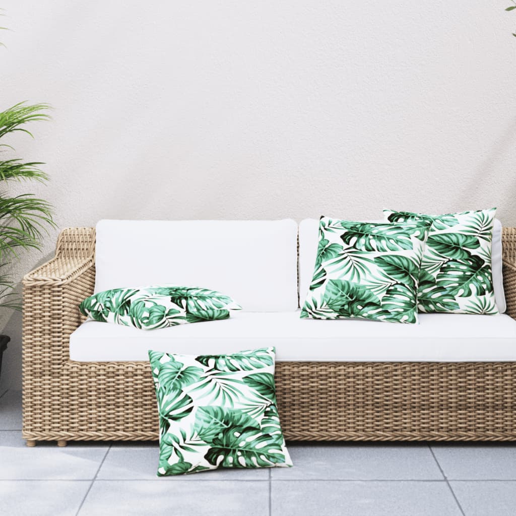 Dekorační Polštáře 4 Ks Vícebarevné Textil