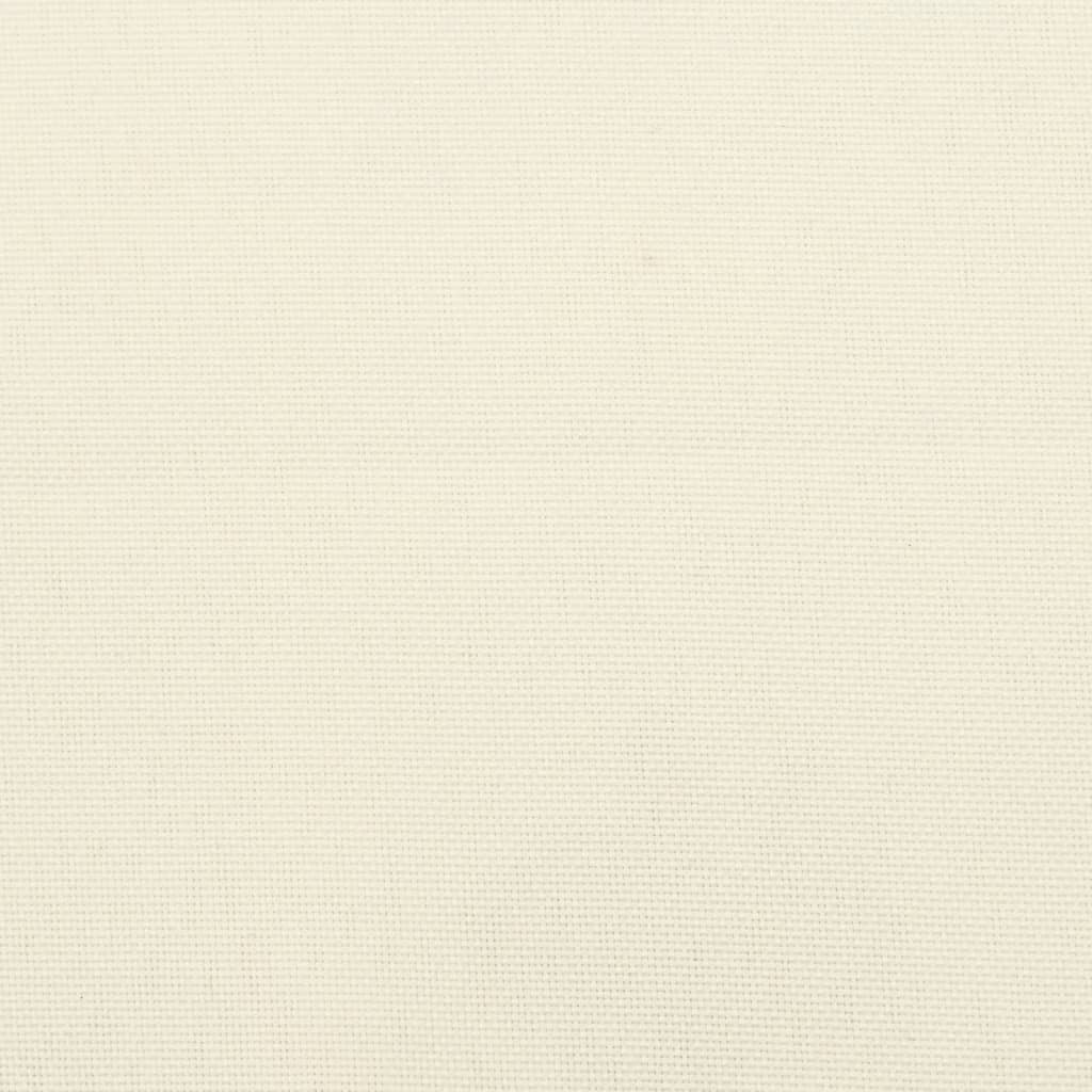 Poduška Na Palety Krémová 60 X 60 X 12 Cm Textil