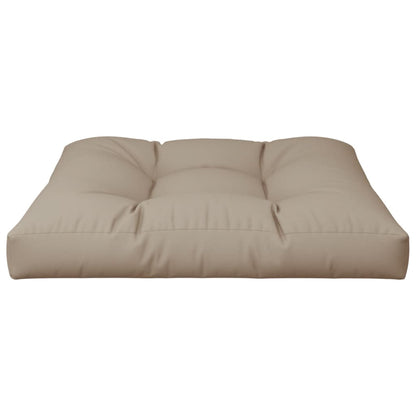 Poduška Na Palety Taupe 70 X 70 X 12 Cm Textil