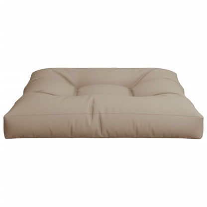 Poduška Na Palety Taupe 70 X 70 X 12 Cm Textil