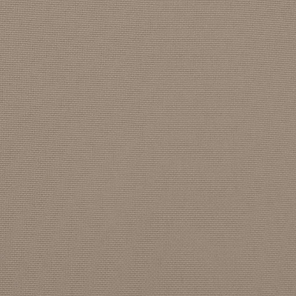 Poduška Na Palety Taupe 70 X 70 X 12 Cm Textil