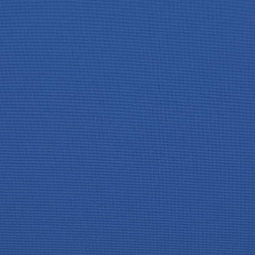 Poduška Na Palety Královsky Modrá 70 X 70 X 12 Cm Textil