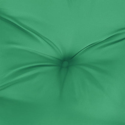 Poduška Na Palety Zelená 80 X 80 X 12 Cm Textil