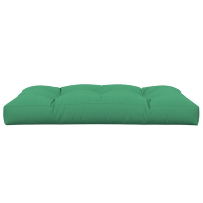 Poduška Na Palety Zelená 120 X 80 X 12 Cm Textil
