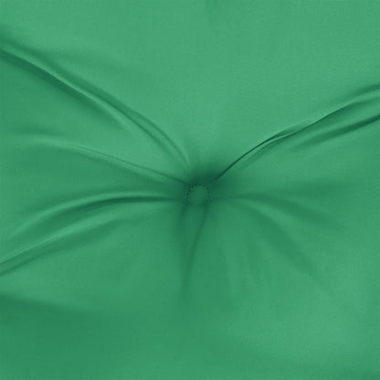 Poduška Na Palety Zelená 120 X 80 X 12 Cm Textil