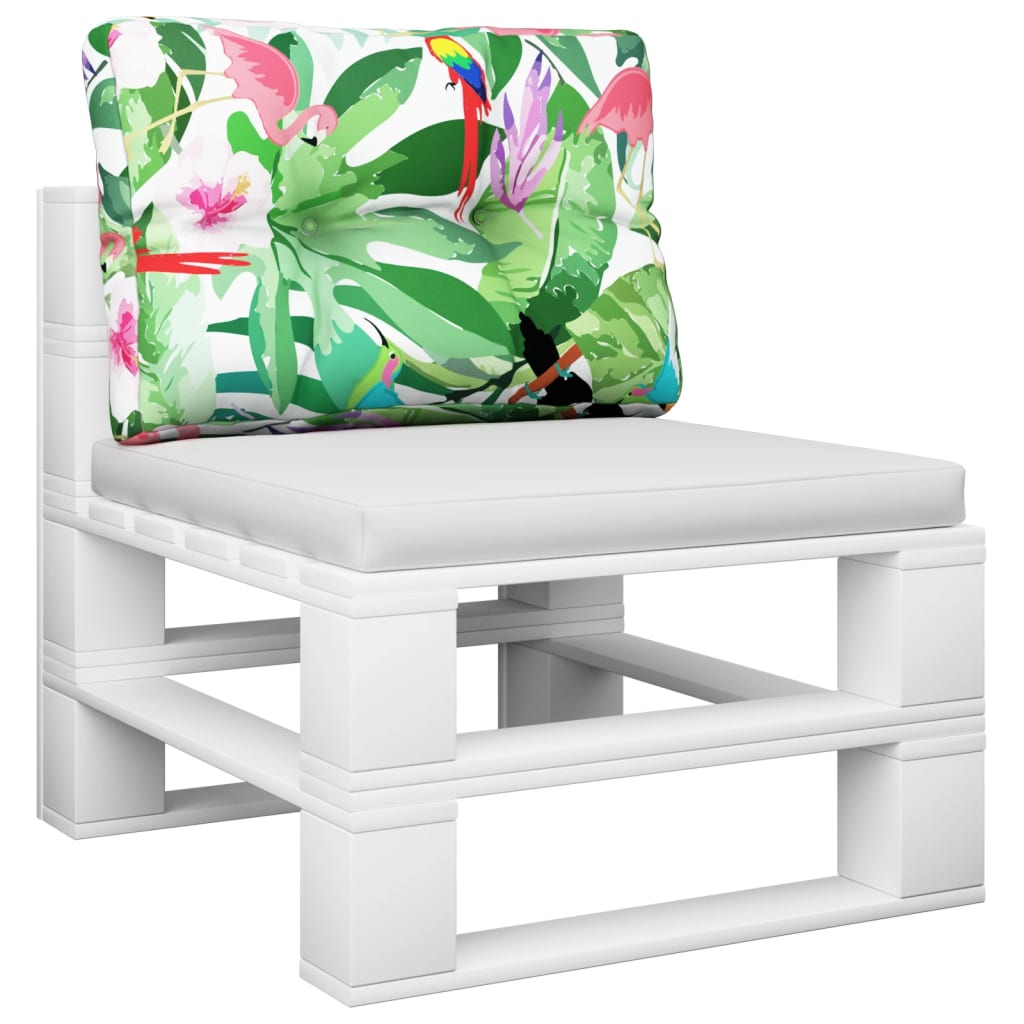 Poduška Na Palety Vícebarevná Textil Vícebarevný