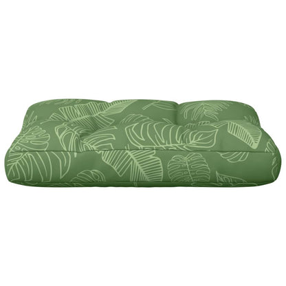 Poduška Na Palety Vzor Listů Textil Motiv Listu